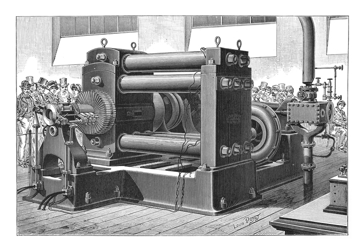 thomas edison invention generator