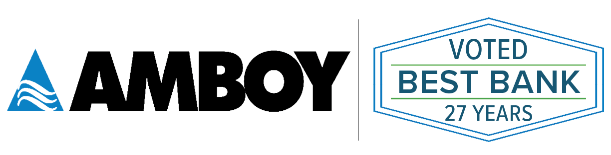 Amboy Bank Voted Best Bank logo