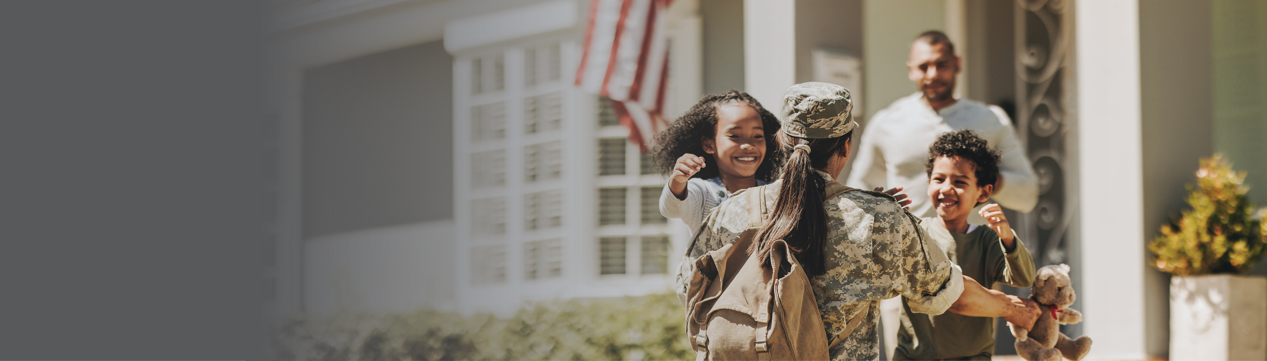solider welcomed home by family