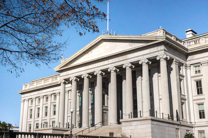 department of treasury building