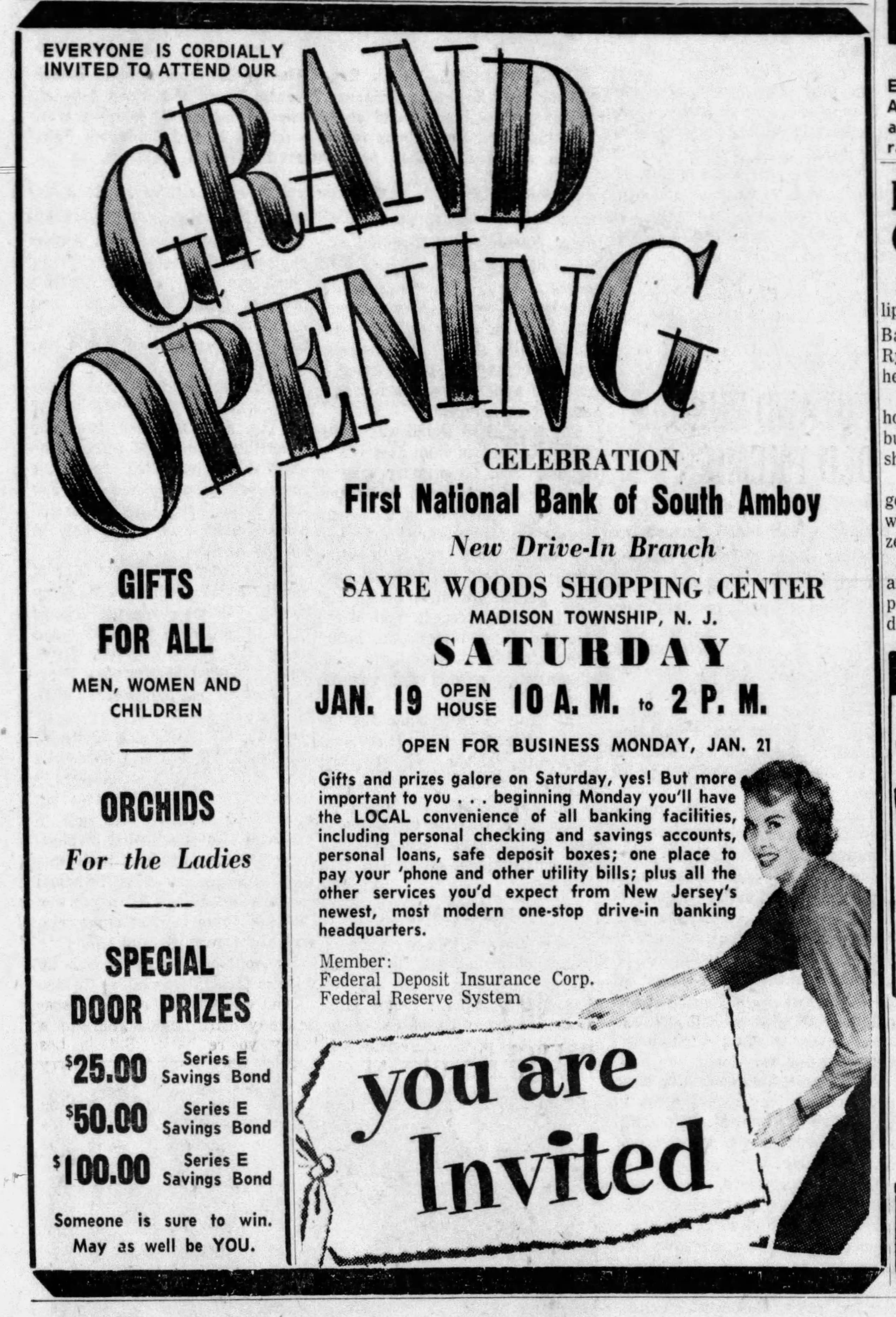 Sayrewoods Grand Opening Flyer