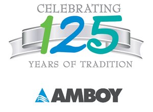 Amboy 125th Anniversary logo